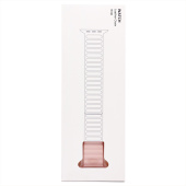 Ремешок - ApW32 Apple Watch 38/40/41мм силикон на магните (sand pink/orange)