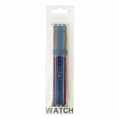 Ремешок - ApW17 Apple Watch 42/44/45мм силикон (101) (L) (multicolor)