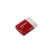 Флэш накопитель USB  8 Гб Smart Buy Lara (red)