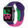 Ремешок - ApW Apple Watch 42/44/45мм силикон на кнопке (008) (multicolor)