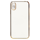 Чехол-накладка - SC301 для "Apple iPhone X/iPhone XS" (white) (208177)