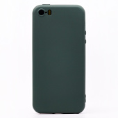 Чехол-накладка Activ Full Original Design для "Apple iPhone 5/iPhone 5S/iPhone SE" (dark green)