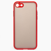 Чехол-накладка - PC041 для "Apple iPhone 7/iPhone 8/iPhone SE 2020" (red/black)