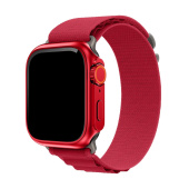 Ремешок - ApW27 Alpine Loop Apple Watch 42/44/45/49мм текстиль (red)