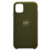 Чехол-накладка ORG Soft Touch для "Apple iPhone 11" (dark green)