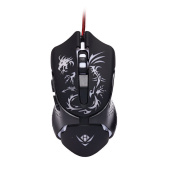 Мышь оптическая Nakatomi Gaming mouse MOG-25U (black) игровая