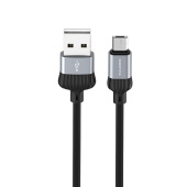 Кабель USB - micro USB Borofone BX28 Dignity  100см 2,4A  (gray)