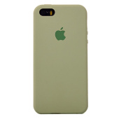 Чехол-накладка ORG Soft Touch для "Apple iPhone 5/iPhone 5S/iPhone SE" (light green)