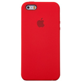 Чехол-накладка ORG Soft Touch для "Apple iPhone 5/iPhone 5S/iPhone SE" (red)