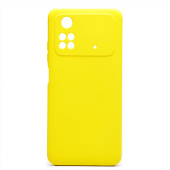 Чехол-накладка Activ Full Original Design для "Xiaomi Poco M4 Pro 4G" (yellow) (209845)