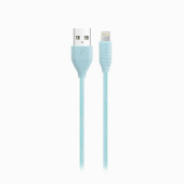 Кабель USB - Apple lightning Awei CL-093  100см 2,4A  (blue)