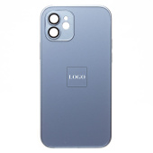 Чехол-накладка ORG SM021 SafeMag для "Apple iPhone 12" (light blue)