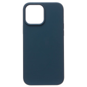 Чехол-накладка - SM003 SafeMag Soft Touch с анимацией для "Apple iPhone 13 Pro Max" (dark blue)