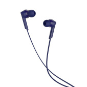 Проводные наушники с микрофоном внутриканальные Hoco M72 Jack 3,5  (blue)