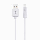 Кабель USB - Apple lightning Hoco X1 Rapid  300см 2,4A  (white)
