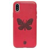 Чехол-накладка Luna Aristo BTF series для "Apple iPhone X/iPhone XS" (red) ..