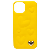 Чехол-накладка - SC319 для "Apple iPhone 13" (yellow) (215411)