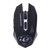 Мышь оптическая беспроводная Nakatomi Gaming mouse MROG-15UR RF, игровая