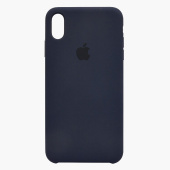 Чехол-накладка [ORG] Soft Touch для "Apple iPhone XS Max" (dark blue)