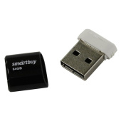 Флэш накопитель USB 64 Гб Smart Buy Lara (black)
