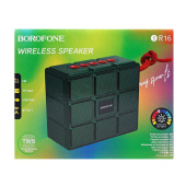 Портативная акустика Borofone BR16 Gage (dark green)