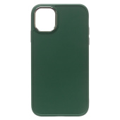 Чехол-накладка - SC311 для "Apple iPhone 14" (green) (210212)