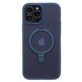 Чехол-накладка - SM088 SafeMag  для "Apple iPhone 13 Pro Max" (dark blue)