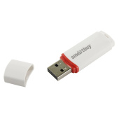 Флэш накопитель USB 64 Гб Smart Buy Crown (white)