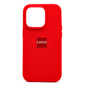 Чехол-накладка - SM003 SafeMag Soft Touch с анимацией для "Apple iPhone 14 Pro" (red)