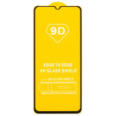 Защитное стекло Full Glue - 2,5D для "Tecno  Pop 7 Pro" (тех.уп.) (20) (black) (214940)