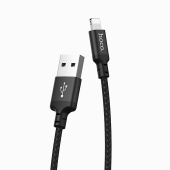 Кабель USB - Apple lightning Hoco X14 Times Speed  100см 2A  (black)