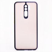 Чехол-накладка - PC041 для "Xiaomi Redmi 9" (dark blue/black)