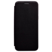 Чехол-книжка Brera Like Me для "Samsung SM-G960 Galaxy S9" (black/black) откр.вбок