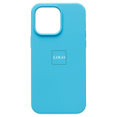 Чехол-накладка [ORG] Soft Touch для "Apple iPhone 14 Pro Max" (light blue) (212218)