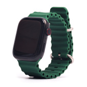 Ремешок - ApW26 Ocean Band Apple Watch 42/44/45/49мм силикон (green)