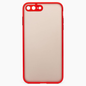 Чехол-накладка - PC041 для "Apple iPhone 7 Plus/iPhone 8 Plus" (red/black)