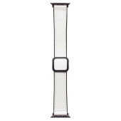 Ремешок - ApW38 Square buckle Apple Watch 38/40/41 mm экокожа (white)