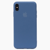 Чехол-накладка [ORG] Full Soft Touch для "Apple iPhone XS Max" (blue)