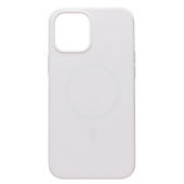 Чехол-накладка - SM003 SafeMag Soft Touch с анимацией для "Apple iPhone 12 Pro Max" (white)