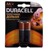 Батарейка AA Duracell LR6 Basic CN (2-BL) (24/96)