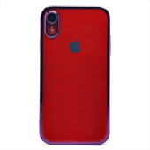 Чехол-накладка - PC073 с закрытой камерой для "Apple iPhone XR" (violet) (213876)