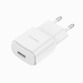 Адаптер Сетевой с кабелем Borofone BA48A Orion USB 2,1A/10W (USB/Type-C) (white)