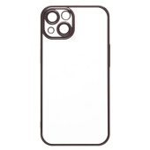 Чехол-накладка - PC073 с закрытой камерой для "Apple iPhone 13" (black) (213822)