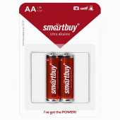 Батарейка AA Smart Buy LR6 (2-BL) (24/240)
