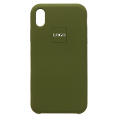 Чехол-накладка [ORG] Soft Touch для "Apple iPhone XR" (dark green)