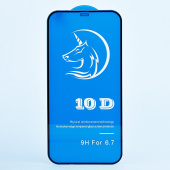 Защитное стекло Full Screen Activ Clean Line 3D для "Apple iPhone 12 Pro Max" (black)