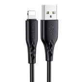 Кабель USB - Apple lightning Borofone BX48  100см 2,4A  (black)