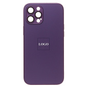 Чехол-накладка ORG SM021 SafeMag для "Apple iPhone 12 Pro Max" (violet)