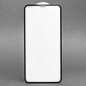 Защитное стекло Full Screen - 3D Flat для "Apple iPhone XS Max/iPhone 11 Pro Max" (black) (тех.уп.) 