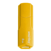 Флэш накопитель USB  8 Гб Smart Buy CLUE (yellow)